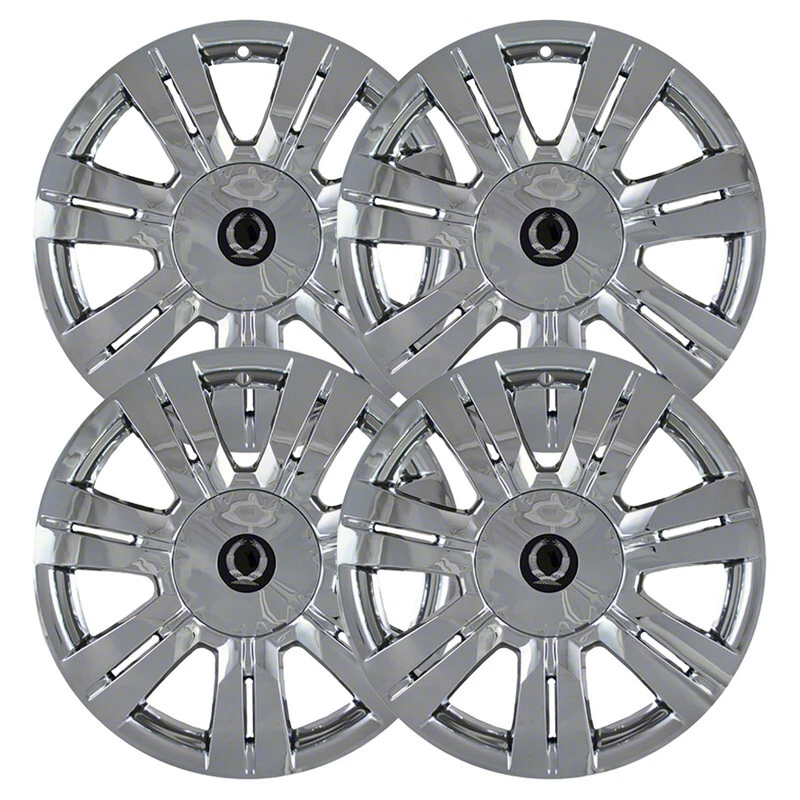 Set of 4 Chrome 18 inch Impostor Wheel Skins for 10-16 Cadillac SRX Rim Covers Foto 1 de 1