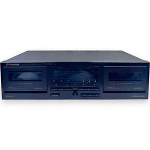Pioneer CT-W350R Stereo Cassette Deck Powers Up, Read Description For Parts - Picture 1 of 10