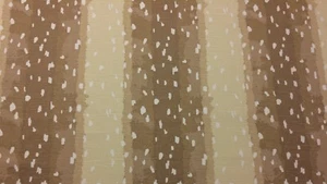 DISEÑOS DE BALARDO ANTÍLOPE MARRÓN MOTIVO MANCHAS TELA MULTIUSO POR YARDA 54" W - Imagen 1 de 5