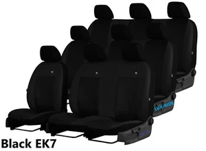 CITROEN JUMPY COMBI 9 SEATS 2017 - 2022 ARTIFICIAL LEATHER TAILORED SEAT COVERS - Picture 1 of 12
