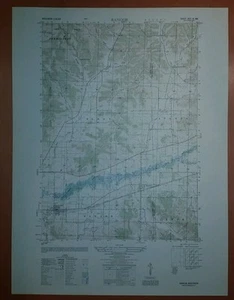 Mapa topográfico del ejército Bangor Wisconsin 2871 IV NW de 1940 - Imagen 1 de 5