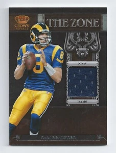 2011 Crown Royale The Zone Materials #15 Sam Bradford #'d 28 of 99 - Bild 1 von 2