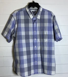 Camisa para hombre Van Heusen azul a cuadros multicolor talla XL - Imagen 1 de 6