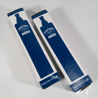 Clear Choice Water Filter CLCH100 Whirlpool Maytag Kenmore KitchenAid (LOT OF 2) - Image 1 of 4