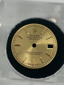 Genuine Rolex Datejust 26mm Champagne w/ Gold Sticks 69173 69163 - Picture 1 of 2