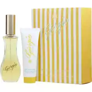 Giorgio women Eau De Toilette Spray 3 oz & Body Lotion 1.6 oz - Picture 1 of 2