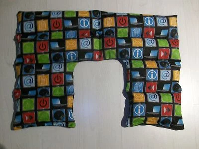 HAND MADE BY GRUENERFADEN XXL Kirschkernkissen 8 Kammern Groß Nackenwärmer Entspannung Wellnes Wärme Neu