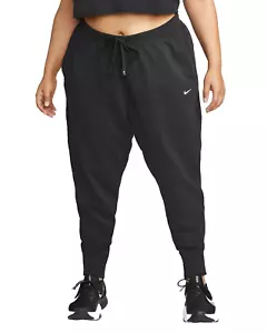 Nike Women's Dri-FIT Get Fit Training Pants Active Sweatpants Plus Size 3X Black - Picture 1 of 10