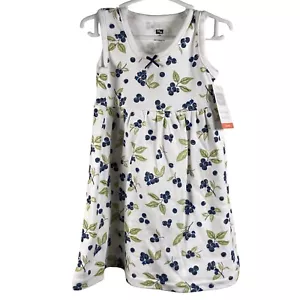 NWT Hudson Baby Sleeveless Dress Blueberry Print Casual Summer Outfit Size 18M - Picture 1 of 4