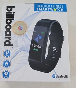Billboard Bluetooth Tracker Fitness Smart Watch Black Model BB2657 - Picture 1 of 3