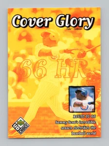 1999 UD Choice #45 Sammy Sosa Cover Glory - Picture 1 of 2