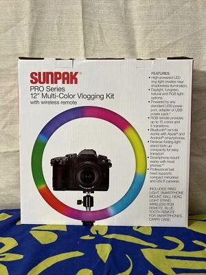 Sunpak 12" RGB Ringlight - Image 1 of 2