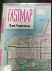 San Francisco SF FASTMAP Laminated Folding CITY Map