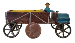 ANTIK Erzgebirge PUTZ Miniatur Weihnachten PENNY SPIELZEUG deutsches LKW FAHRZEUG #7 - Bild 1 von 19