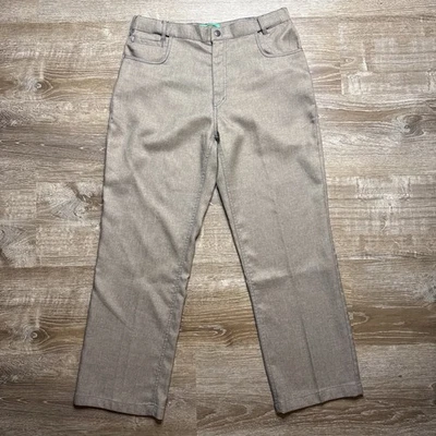 Habands Fit Forever marrón con costuras azules talla 34 cintura Foto 1 de 4