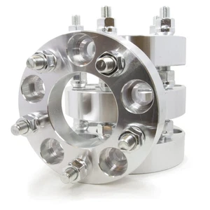4 Wheel Spacers Adapters 5x4.75 To 5x100 1.25" Thick - 5 Lug - Picture 1 of 3