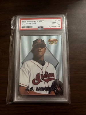 1999 Bowman's Best CC Sabathia PSA 10 - Изображение 1 из 2