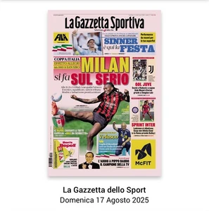 La Gazzetta dello Sport Sabato 23 Agosto 2025 + Sportweek - Picture 1 of 2