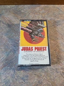 Judas Priest Screaming for Vengeance Cassette Tape Tested Excellent Condition 🤘 - Picture 1 of 3
