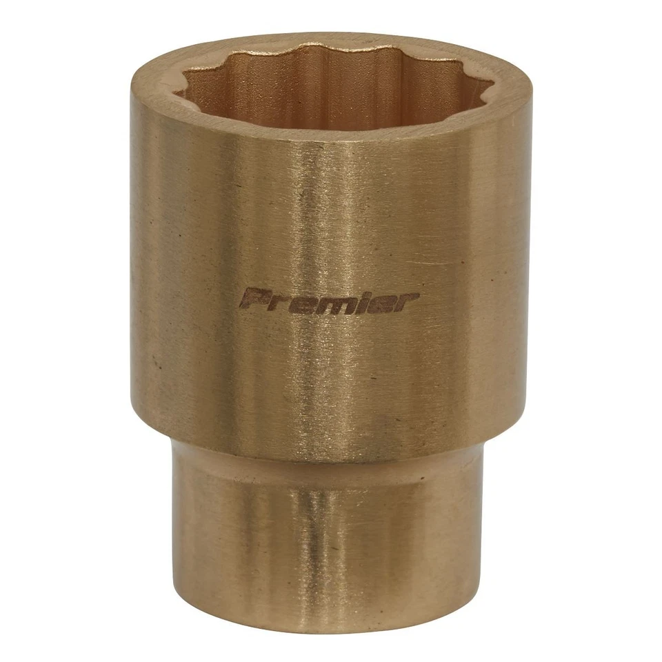 Sealey Non Sparking Socket 23mm 1/2"D WallDrive 12 point Beryllium Copper NS056 - Image 1 of 1