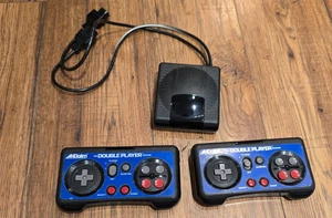 Acclaim Double Player System Wireless Nintendo NES Controllers + Receiver TESTED - Picture 1 of 5
