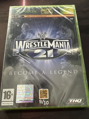 *NEW FACTORY SEALED* - Xbox Wrestlemania 21 Game - PAL Version - Image 1 of 4
