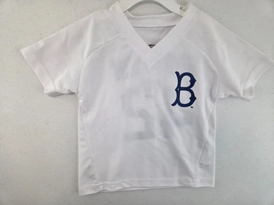 Jackie Robinson #42 Brooklyn Dodgers Jersey Shirt Toddler 3T NWT MLB - Image 1 of 2