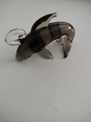 Colgante de tiburón - vidrio soplado Foto 1 de 2