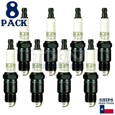 8 Pack ACDelco Standard Spark Plugs 1971 for Chevrolet Impala 6.6L - Image 1 of 3