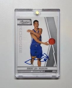 NBA 2010-11 Panini Prestige JEREMY LIN On-card Auto Rookie Rc #210 Linsanity - Picture 1 of 2