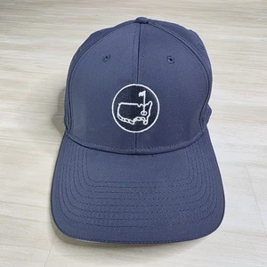 Masters Navy Circle Logo Hat Augusta National Golf Adjustable American Needle - Photo 1/7