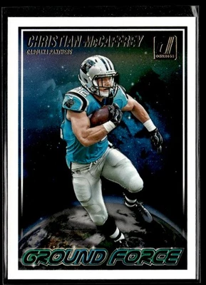 2018 Donruss #GF-9 Christian McCaffrey Ground Force - Image 1 of 2