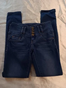 Girls Pink Label Skinny Jeans Sz10 - Picture 1 of 4