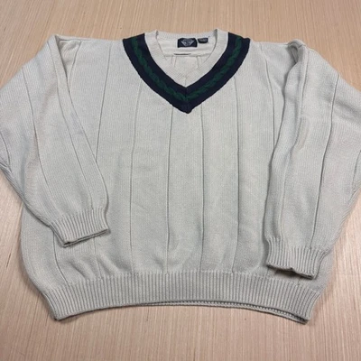 Suéter Tenis Crickett Universitario Dockers Años 90 De Colección Para Hombre Grande Preppy Trad Foto 1 de 4