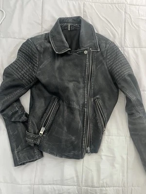 Top shop Kate Moss Leather Jacket - Image 1 of 3