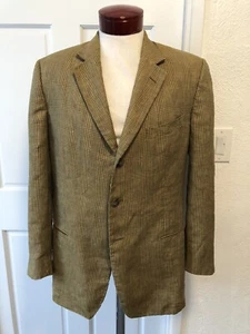 Ermenegildo Zegna Soft Plaid Glen Check Blazer Herren Sport Mantel Jacke 44R J585 - Bild 1 von 20