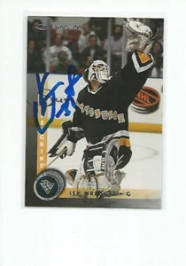 KEN WREGGET Autographed Signed 1997-98 Donruss card Pittsburgh Penguins COA - Picture 1 of 1