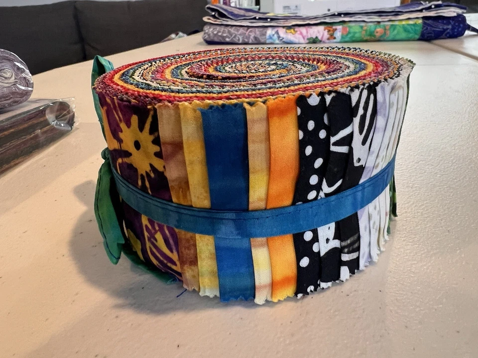 Three Jelly Rolls Quilting MODA Alpha Batik Amethyst Royale NEW - Image 1 of 4