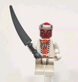 LEGO NINJAGO RISE OF THE SNAKES SNAPPA MINIFIGURE njo035 USED FROM 9442 w/SWORD