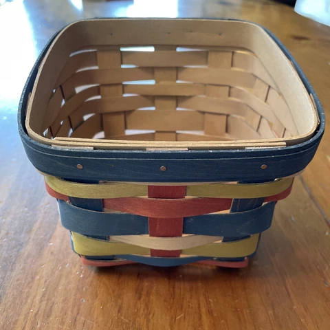 Longaberger 2017 Autumn Plaid Basket Recipe? Blue Green Cover