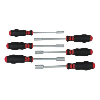 Cacciaviti a Bussola Esagonali Professionali Set 6pz - WÜRTH 06139366 - Immagine 1 di 4