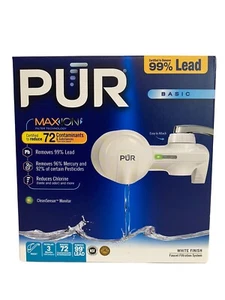 PUR MAXION Basic Faucet Filtration System White Finish. New in Box - Picture 1 of 6