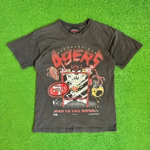 1994 San Francisco 49ers Taz Magic Johnson Tees NFL T Shirt Size Medium - Picture 1 of 6