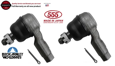 Juego de 2 extremos de barra de amarre para 90-98 Mazda Protege 93-95 RX-7 + Beck/Arnley Foto 1 de 4