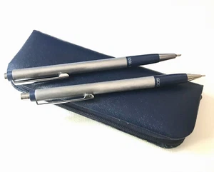 PENNA A SFERA VINTAGE REXPEN ACCIAIO SPAZZOLATO 1801 E MATITA 1005, TOZ croazia - Foto 1 di 8