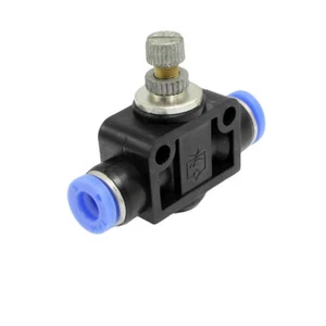Controlador de velocidad neumático de aire conector rápido de empuje de 6 mm a 6 mm - Imagen 1 de 2
