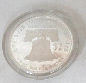 2021 Cook Islands $2 American Double Eagle 1/2 oz .999 Silver Coin - Picture 1 of 4
