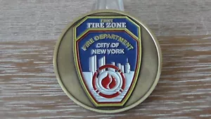 Moneda Desafío Ciudad de Nueva York FDNY Zona de Bomberos Departamento de Bomberos #793Y - Imagen 1 de 8