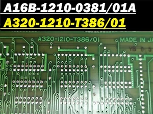FanucMemory A16B-1210-0381A;A16B-1210-0381/0A;A320-1210-T386/01;A16B-1210-0381/A - Picture 1 of 10