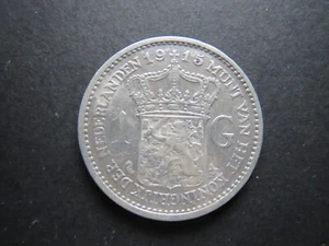 1 Gulden 1915 Silber - Bild 1 von 2